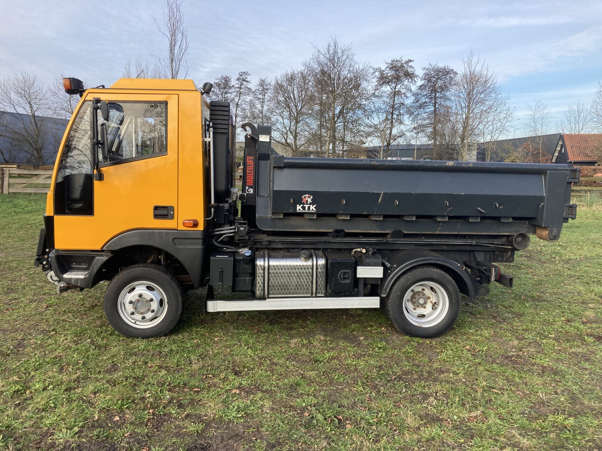 Aebi MT720 4x4 inclusief KTK AFZETBAK (bj 2016), Auto's, Overige merken, Bedrijf, Geïmporteerd, Te koop