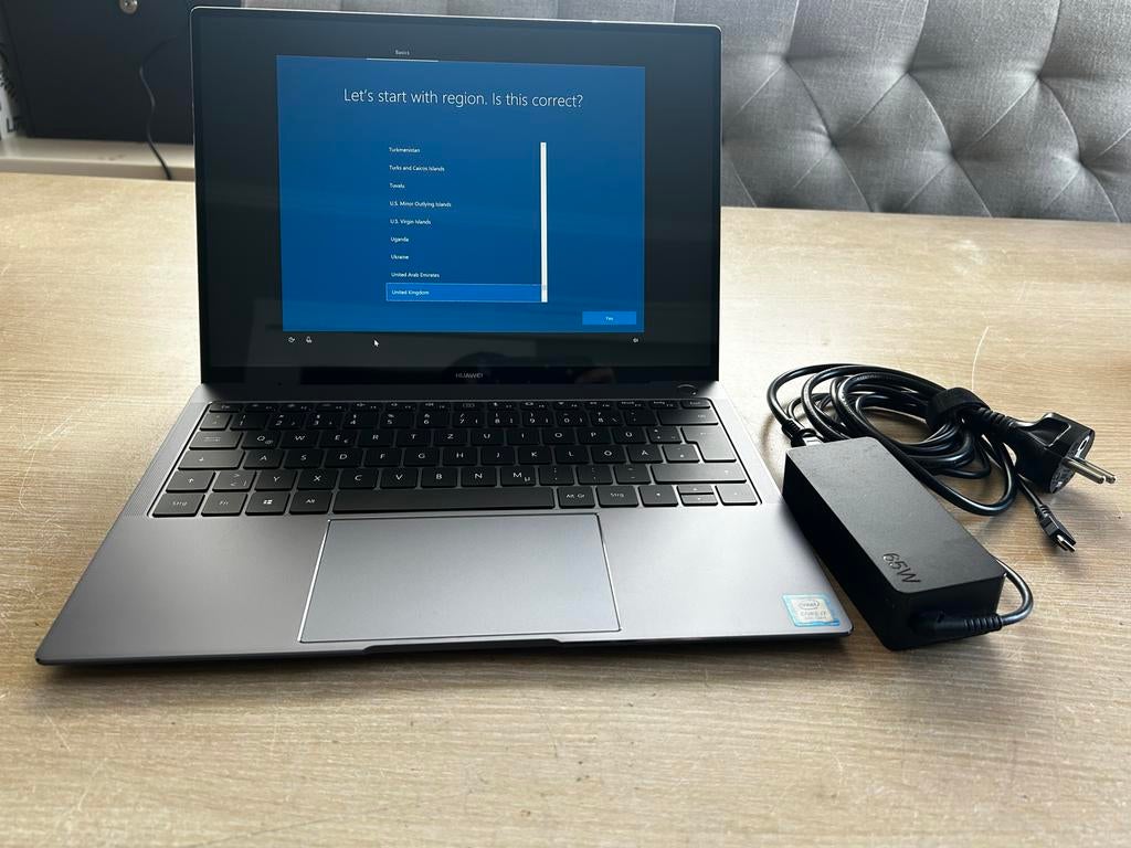 Huawei Matebook X Pro MACH-W29 - Krachtige Ultrabook, Computers en Software, Windows Laptops, Qwerty, 13 inch, Met touchscreen