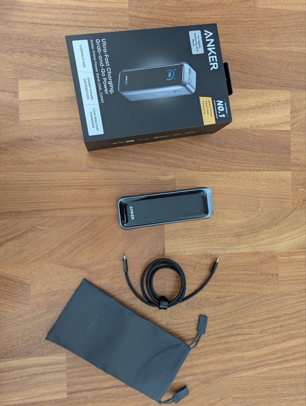 Anker Prime powerbank A110B, Ophalen of Verzenden, Nieuw, Anker