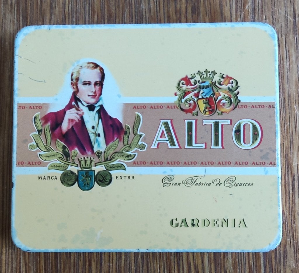 Blikje N.V.  20 ALTO Gardenia., Ophalen of Verzenden
