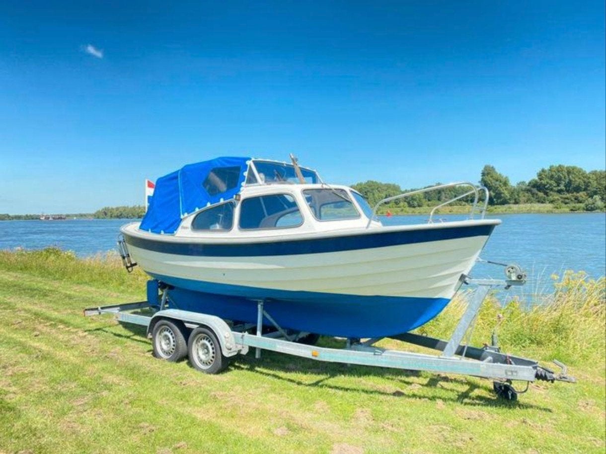 Originele Noorse Saga 20 sloep, vaarklaar!, Watersport en Boten, Gebruikt, Rondzit, 6 m, 2 m