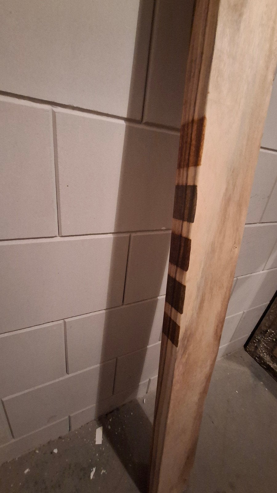 Teak houten plank, Ophalen, 200 tot 250 cm, Plank, 50 mm of meer