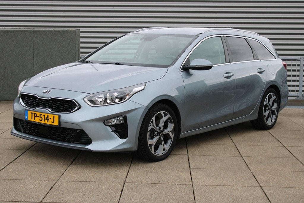 Kia Ceed Sportswagon 1.0 T-GDi DynamicPlusLine, Auto's, Kia, Automatische klimaatregeling, Gebruikt, Euro 6, Leder en Stof