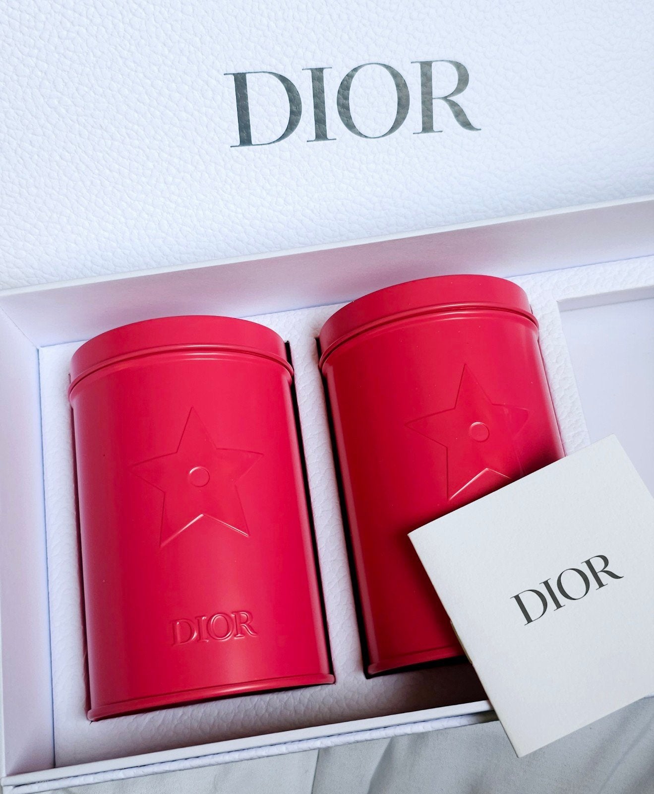 NU €25 ‼️ 2x Dior Parfums parfum blik blikken Chanel, Ophalen of Verzenden, Overige