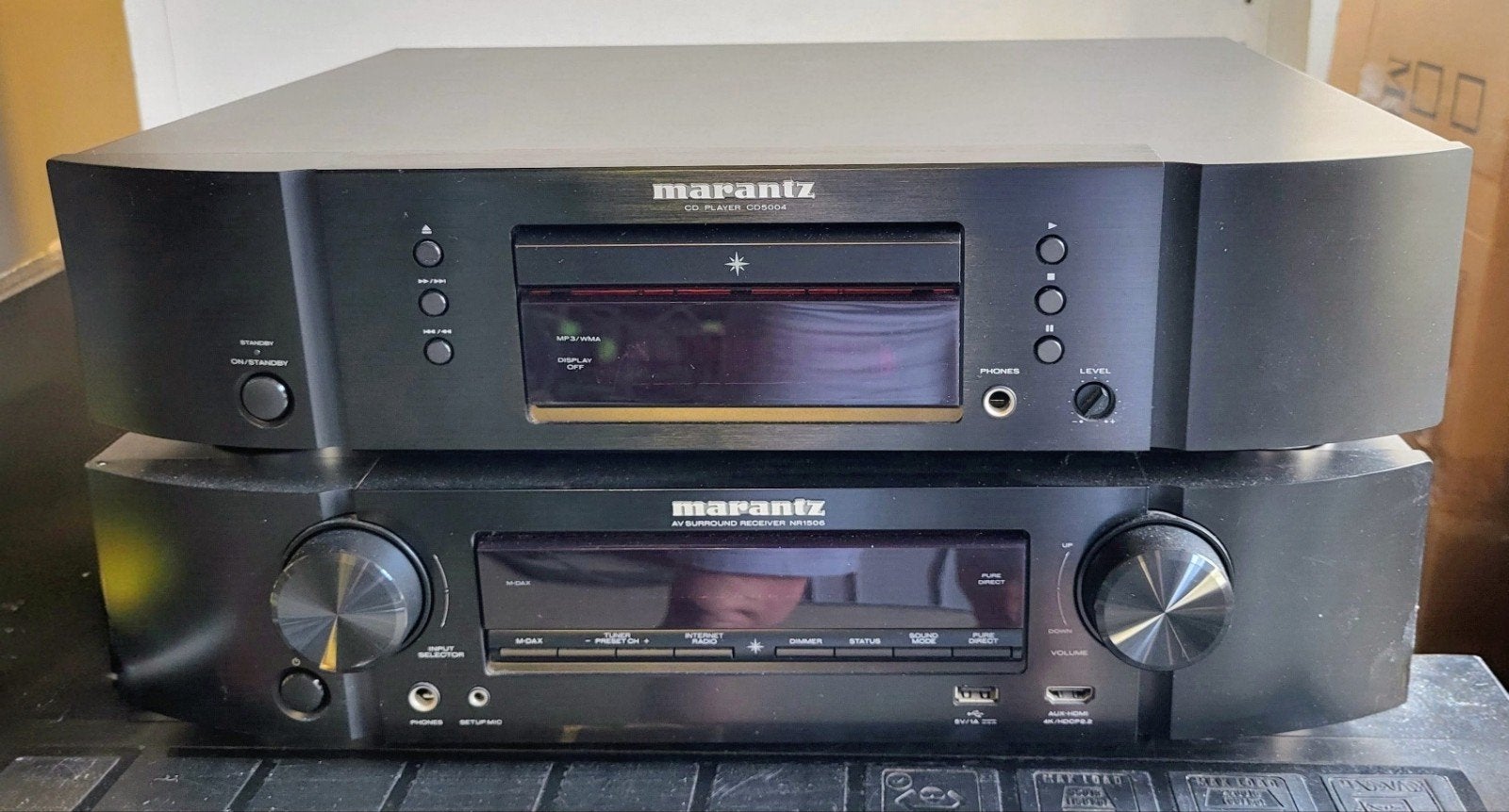 Marantz versterker en cd-speler, Ophalen, Gebruikt, 120 watt of meer, Marantz