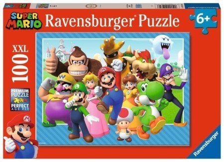 Ravensburger: Super Mario Let's a go! 100 XXL stukjes