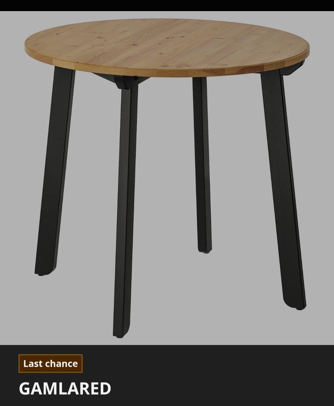 Round dining set with chairs, Ophalen, Zo goed als nieuw, Hout