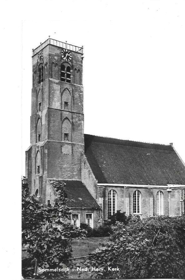 Sommelsdijk, Ophalen of Verzenden, 1960 tot 1980, Ongelopen, Zuid-Holland