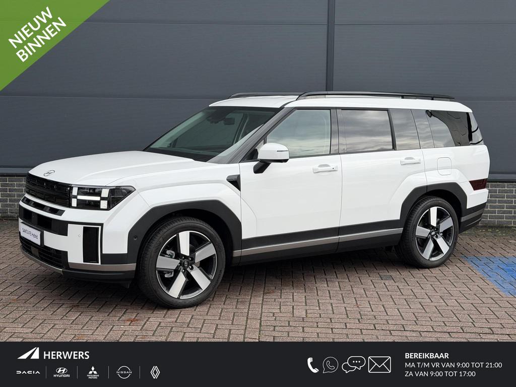 Hyundai Santa Fe 1.6 T-GDI HEV Premium 7p / Ledere Bekleding, Auto's, Santa Fe, Gebruikt, Euro 6, 4 cilinders