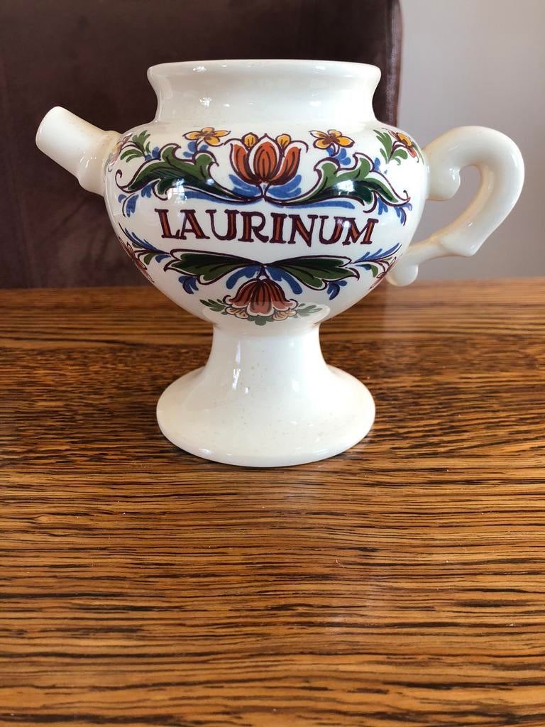 Vintage MASTICHIN schenkkan , Polygroom, Antiek en Kunst, Ophalen of Verzenden