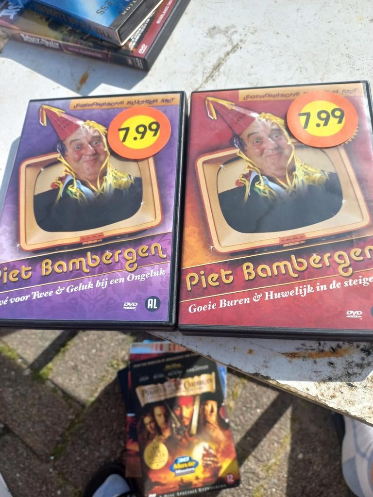 Piet Bambergen DVD's: Twee komedies voor de lach, Alle leeftijden, Ophalen of Verzenden, Gebruikt, Overige genres