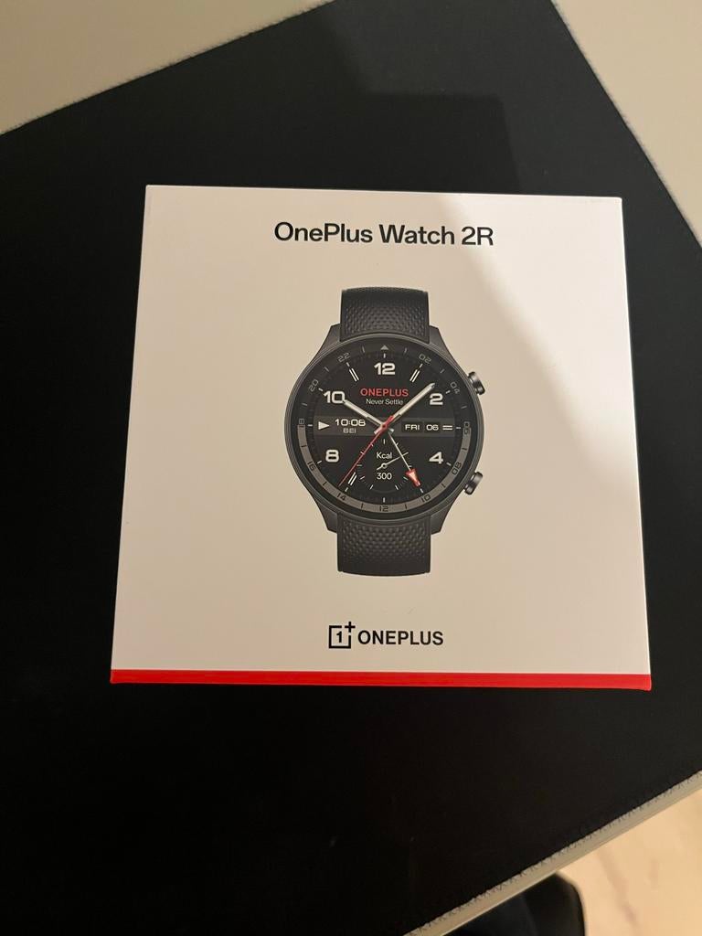 OnePlus Watch 2R - Nieuw in doos ongeopend, Sieraden, Tassen en Uiterlijk, Smartwatches, Hartslag, Zwart, Nieuw, Ophalen of Verzenden