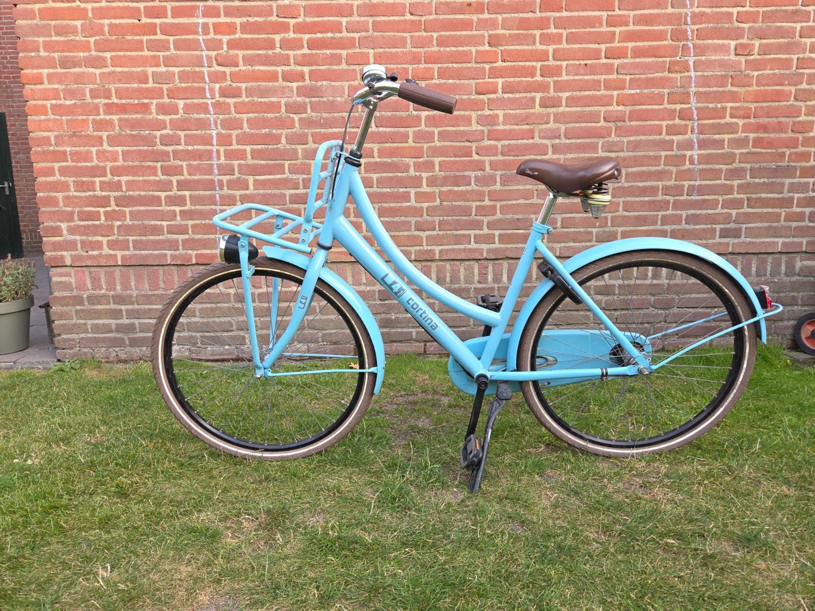 Cortina U4 Transportfiets meisjes, Terugtraprem, Gebruikt, Versnellingen, 50 tot 53 cm