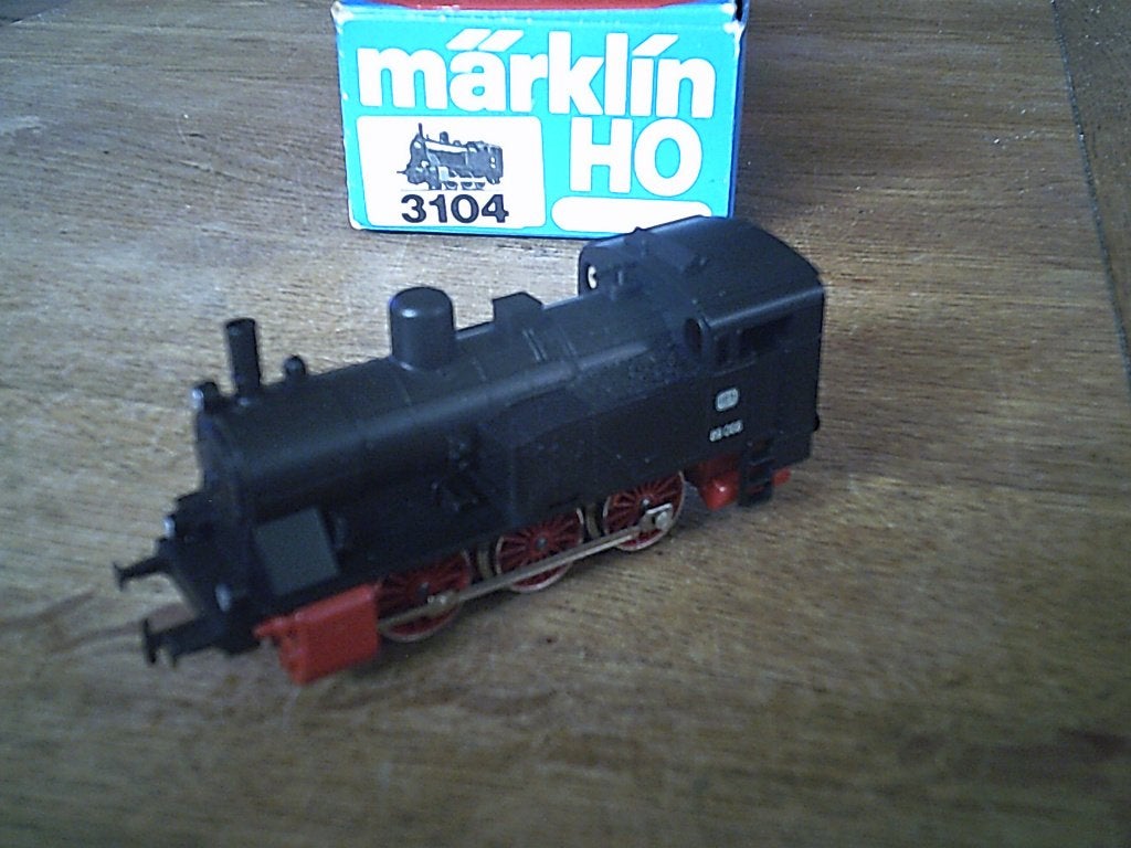 Marklin HO Stoomlocomotief BR89 nr. 3104 met ovp, Wisselstroom, Gebruikt, Locomotief, Ophalen of Verzenden