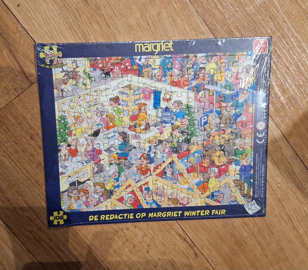 Jan van Haasteren.Margriet Winter Fair Puzzel - 108 Stukjes, Ophalen of Verzenden, Minder dan 500 stukjes, Nieuw