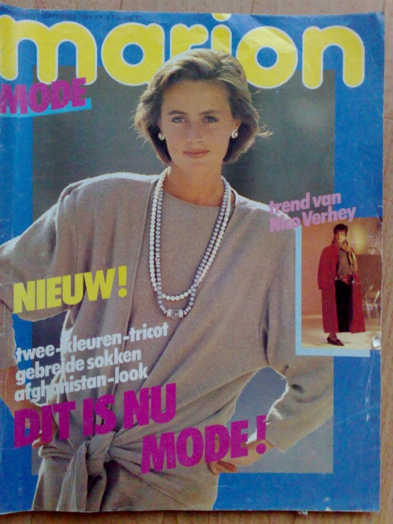 Marion zelfmaakmode  september nr. 9 / 1984, Hobby en Vrije tijd, Kledingpatronen, Verzenden, Vrouw, Marion