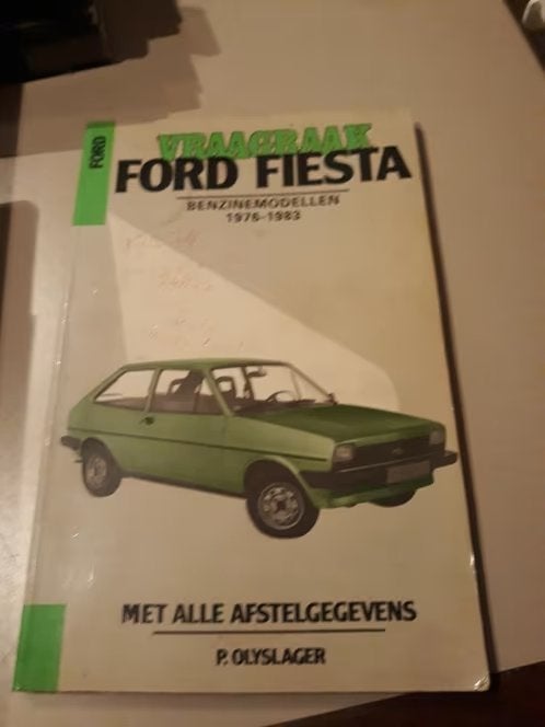 Vraagbaak Ford Fiesta Benzine Modellen 1976-1983, Auto diversen, Ophalen of Verzenden