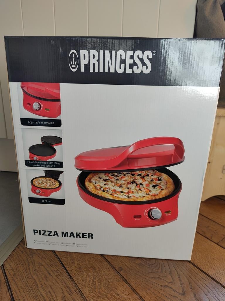 Princess Pizzamaker - voor thuisgemaakte pizza's, Ophalen, Nieuw, Princess