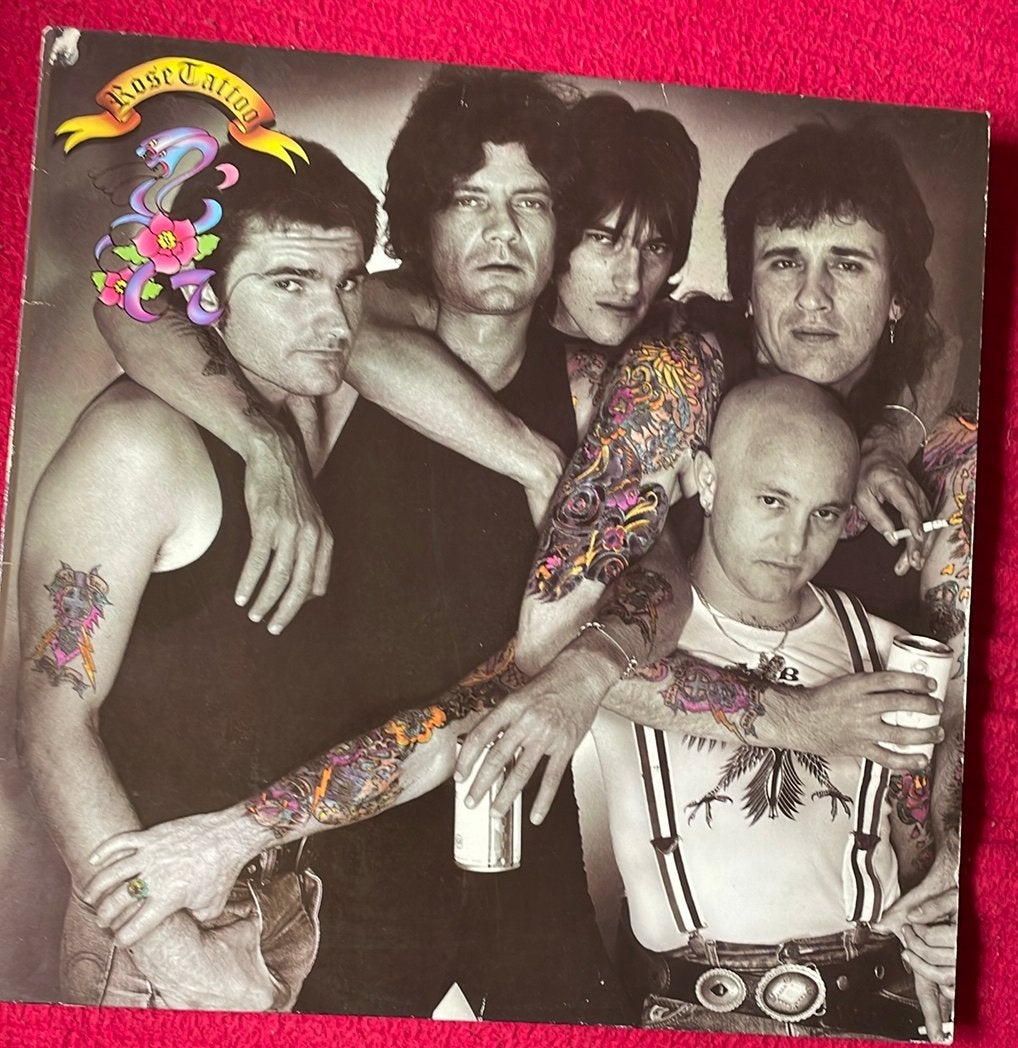 Rose Tattoo - Assault & Battery LP (1981) - Hard Rock Vinyl, Cd's en Dvd's, Originele persing, Ophalen of Verzenden, Gebruikt