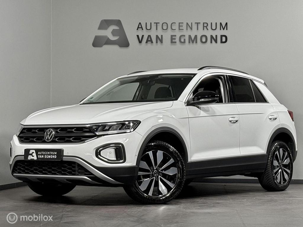 Volkswagen T-Roc 1.5 TSI DSG GOAL | APP CNNCT | AD. CRUISE, Zwart, 4 cilinders, 150 pk, Leder en Stof