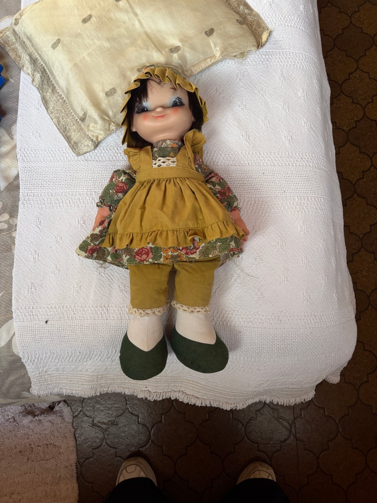 Vintage Famosa Rosalina pop - Jaren '70 verzamelobject, Verzamelen, Ophalen of Verzenden, Gebruikt, Pop