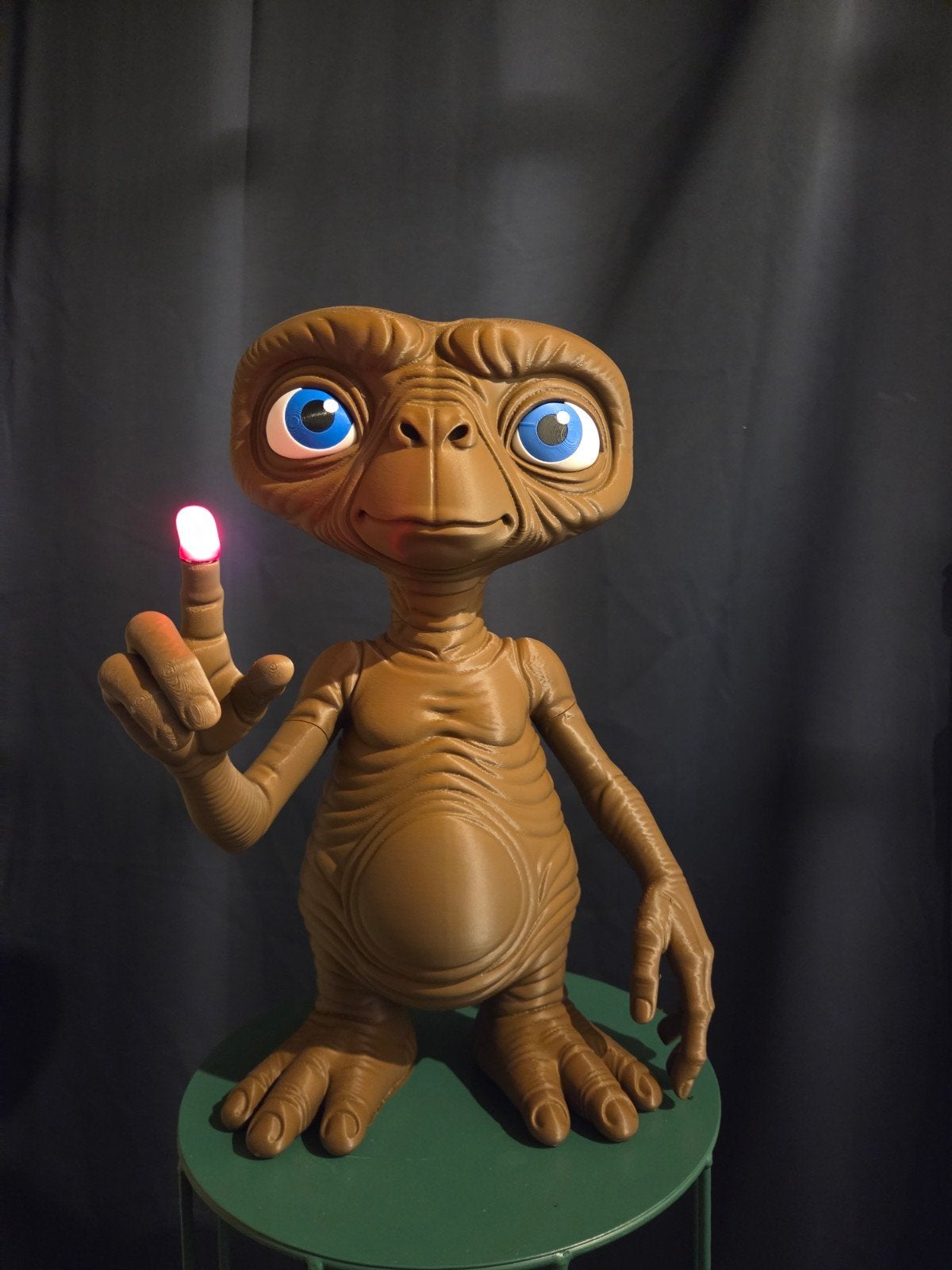 3D Geprinte E.T. Figuur met Lichtgevende Vinger - 40cm, Verzamelen, Ophalen of Verzenden, Nieuw