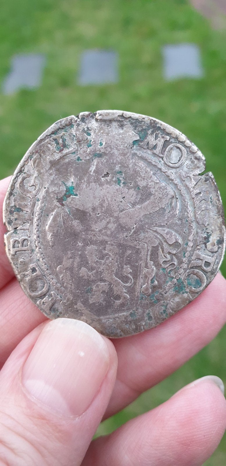 Bodemvondst Mooie Zeldzame Leeuwendaalder Zeeland 1649 !!!, Vóór koninkrijk, Zilver, Losse munt, Overige waardes