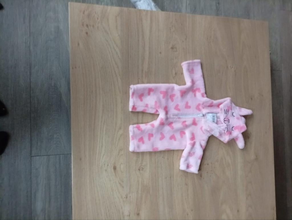 Wansie Baby Born - Roze met hartjes en kattengezicht, Ophalen of Verzenden