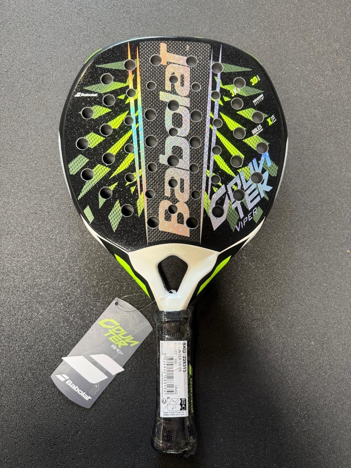 Babolat counter viper 2026 ( NIEUW ), Ophalen of Verzenden, Zo goed als nieuw, Padelracket