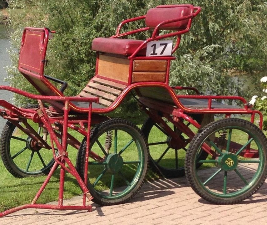 Menwagen enkel- en dubbelspan, Gebruikt, Paard