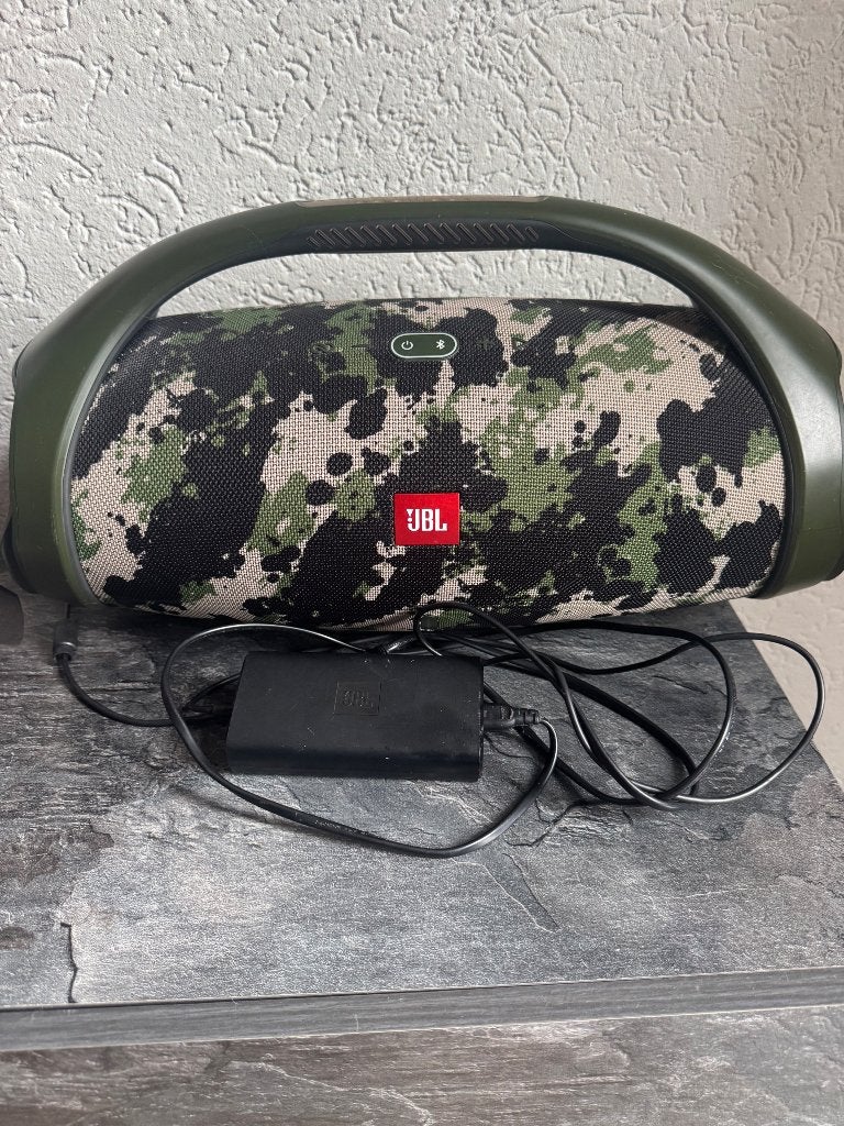 JBL Boombox 2 Cammo, Audio, Tv en Foto, Luidsprekers, Ophalen, Gebruikt, Overige typen, JBL