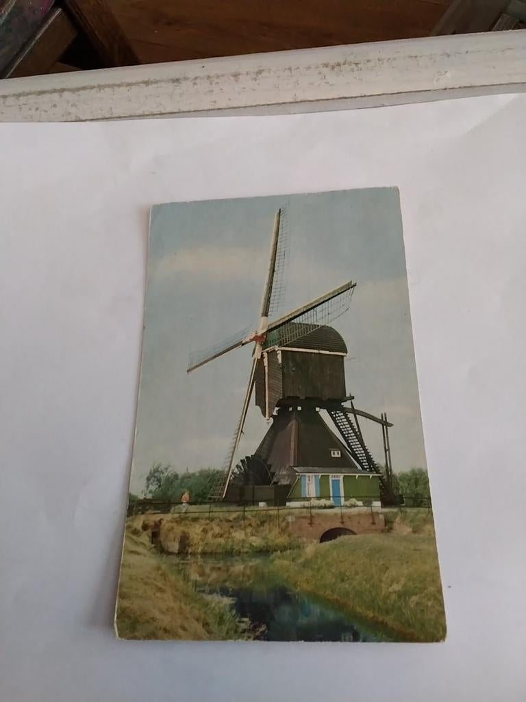 HELLOUW (GLD)  WIPWATERMOLEN POLDER "HELLOUW", Verzamelen, Ophalen of Verzenden, 1940 tot 1960, Gelderland