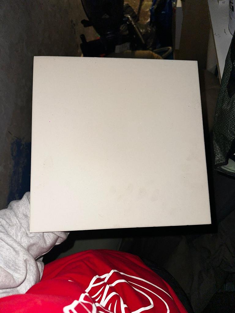 15 Witte Tegels 30x30 cm, Doe-het-zelf en Verbouw, Tegels, Ophalen of Verzenden, Zo goed als nieuw, 20 tot 40 cm, Minder dan 5 m²