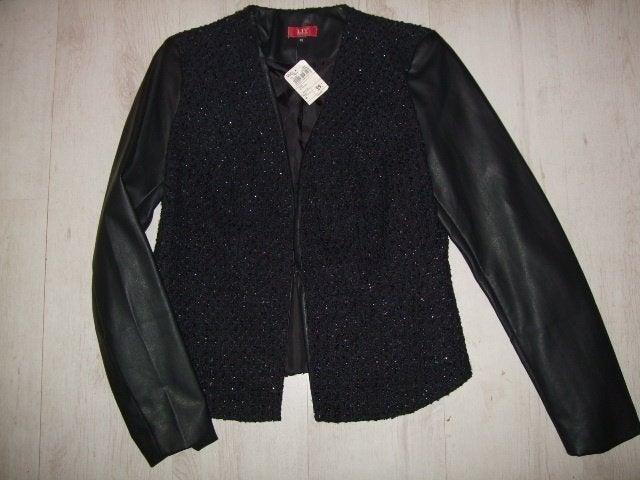 nieuw colbert met glitter en skai Liv mt 40 € 21,00, Maat 38/40 (M), Zwart, Nieuw, Ophalen of Verzenden