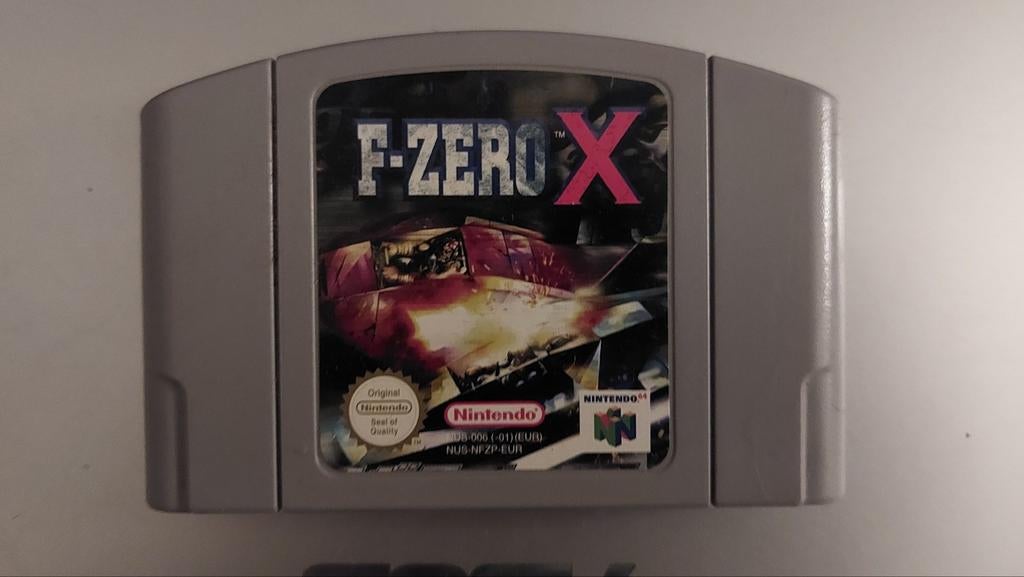 F-Zero X (Nintendo 64), Spelcomputers en Games, Games | Nintendo 64, 1 speler, Racen en Vliegen, Ophalen of Verzenden, Zo goed als nieuw