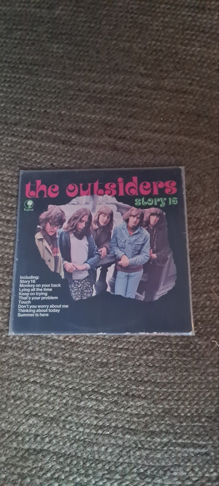 The Outsiders - Story 16 Vinyl LP, LP, Gebruikt, Ophalen of Verzenden, 12 inch