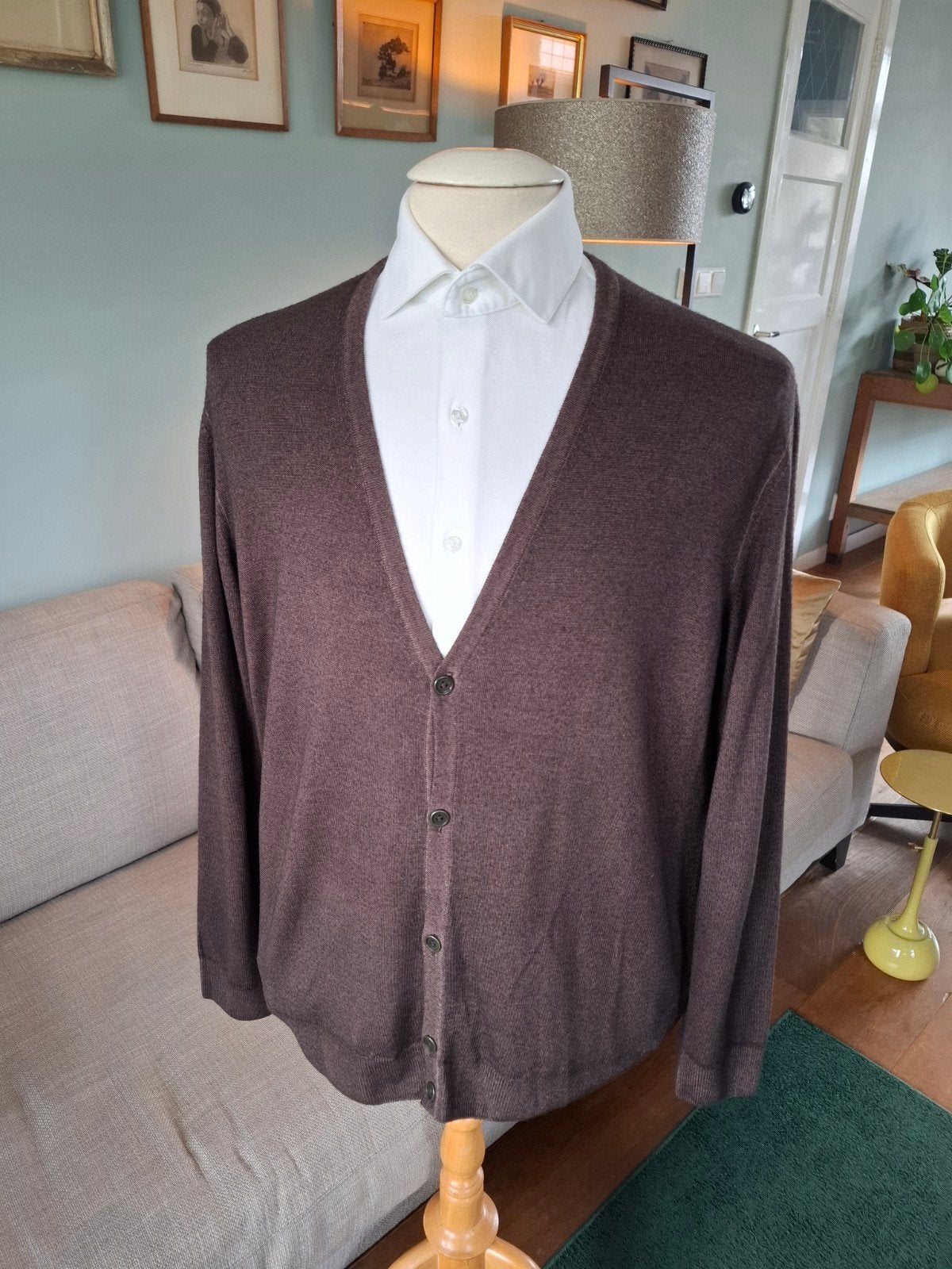 Prachtig vest van van Laack maat xxl, Kleding | Heren, Bruin, Overige maten, Ophalen of Verzenden, Zo goed als nieuw