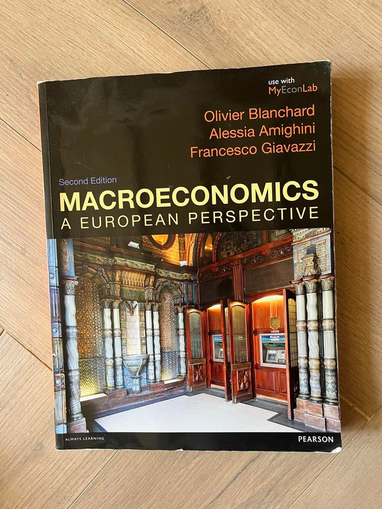 Macroeconomics: A European Perspective, Second Edition, Boeken, Ophalen of Verzenden, Gelezen, WO
