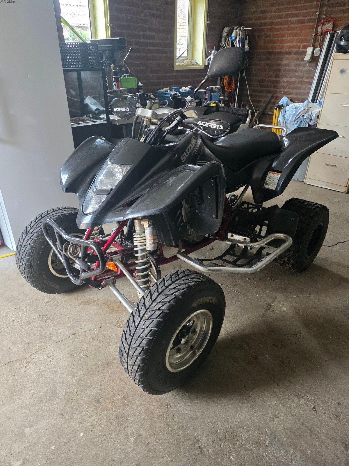 Suzuki LTZ 400, Motoren, Quads en Trikes, 398 cc, 1 cilinder, 12 t/m 35 kW