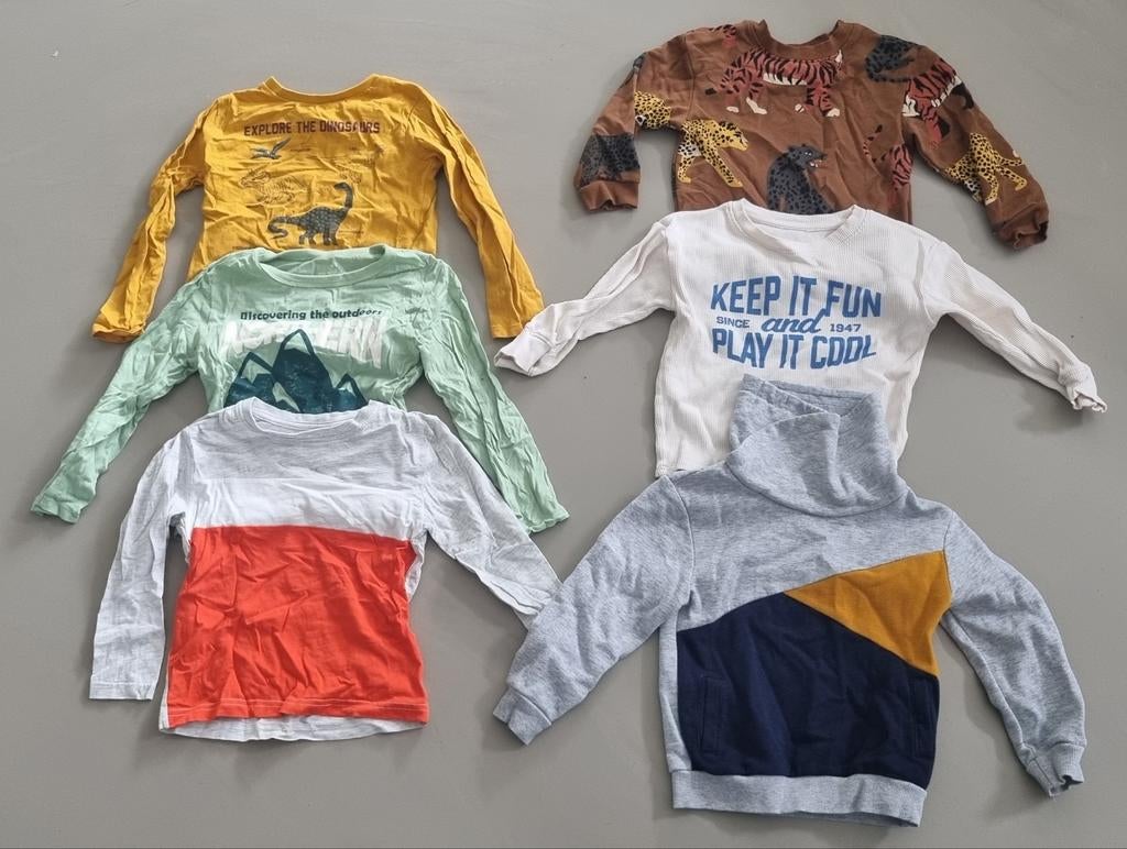 Kleding jongen maat 104 (33 stuks), Ophalen of Verzenden, Gebruikt