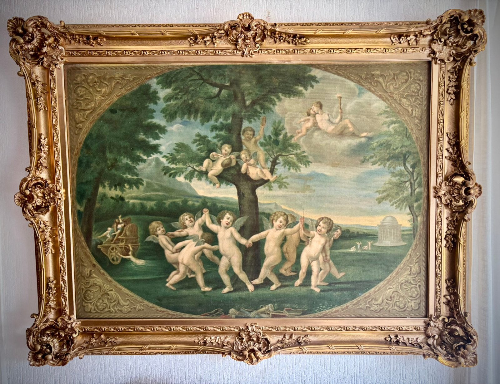 Groot schilderij - Francesco Albani 1578 - 1660, Ophalen