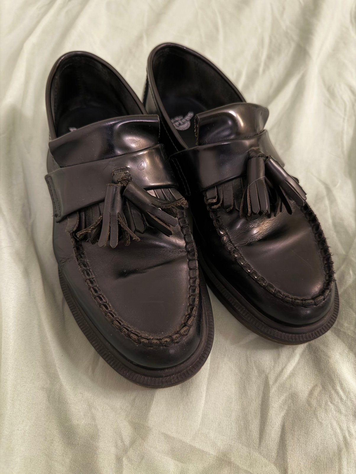 Dr. Martens Adrian Loafers Maat 38, Kleding | Dames, Ophalen of Verzenden, Gedragen, Instappers, Zwart