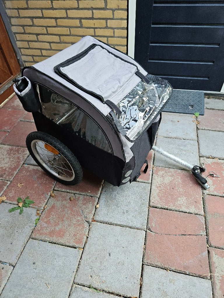 Honden fiets kar, Ophalen, Zo goed als nieuw