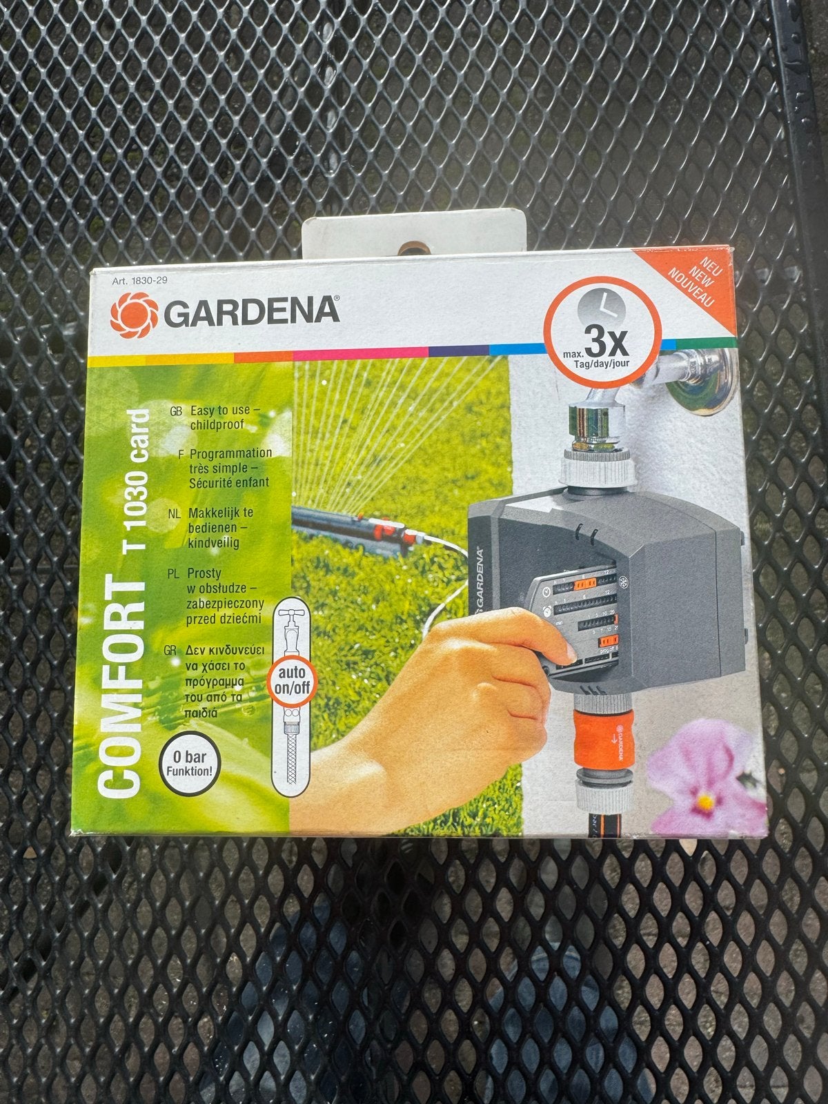 Gardena Comfort T 1030 card besproeiingscomputer, Ophalen, Gebruikt, Overige typen