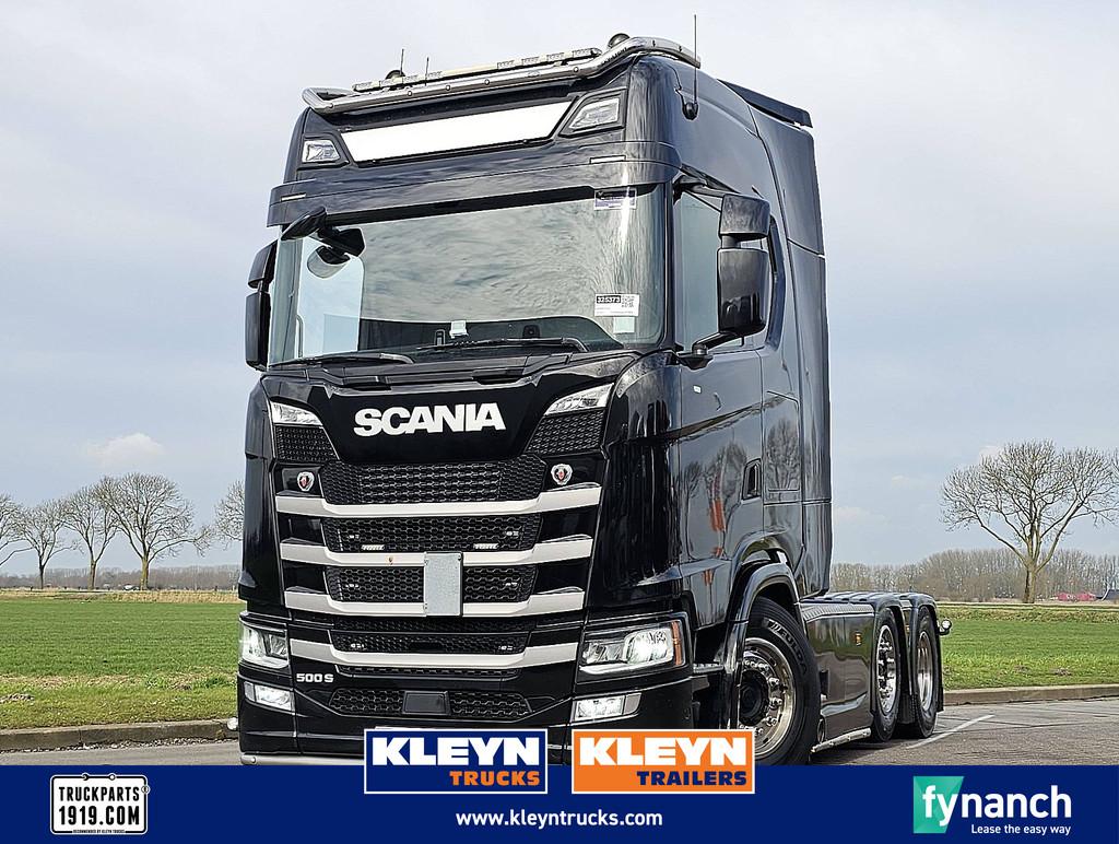 SCANIA S500 6x2/4 ret. leather, Auto's, Vrachtwagens, Automaat, Stoelverwarming, Euro 6, Scania