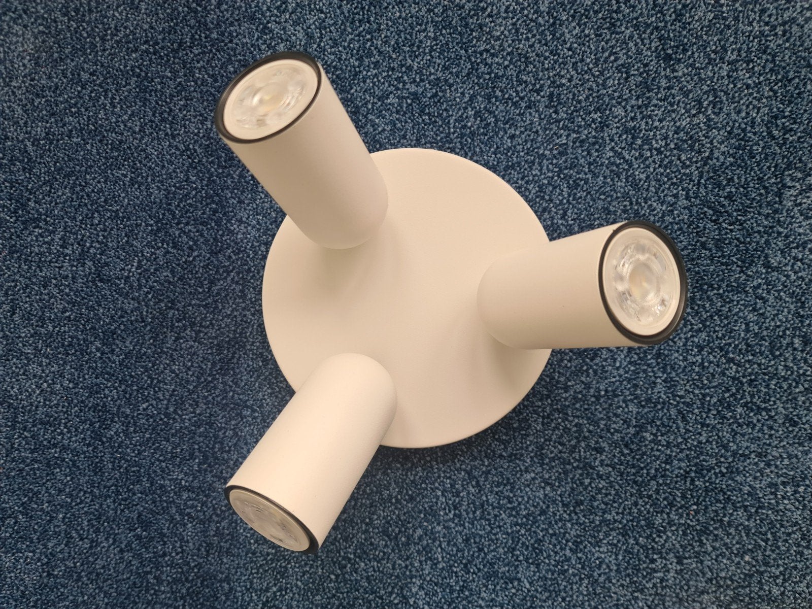 2x Philips LED opbouwspots 'my living pongee' GU10, Ophalen of Verzenden, E27 (groot), Philips