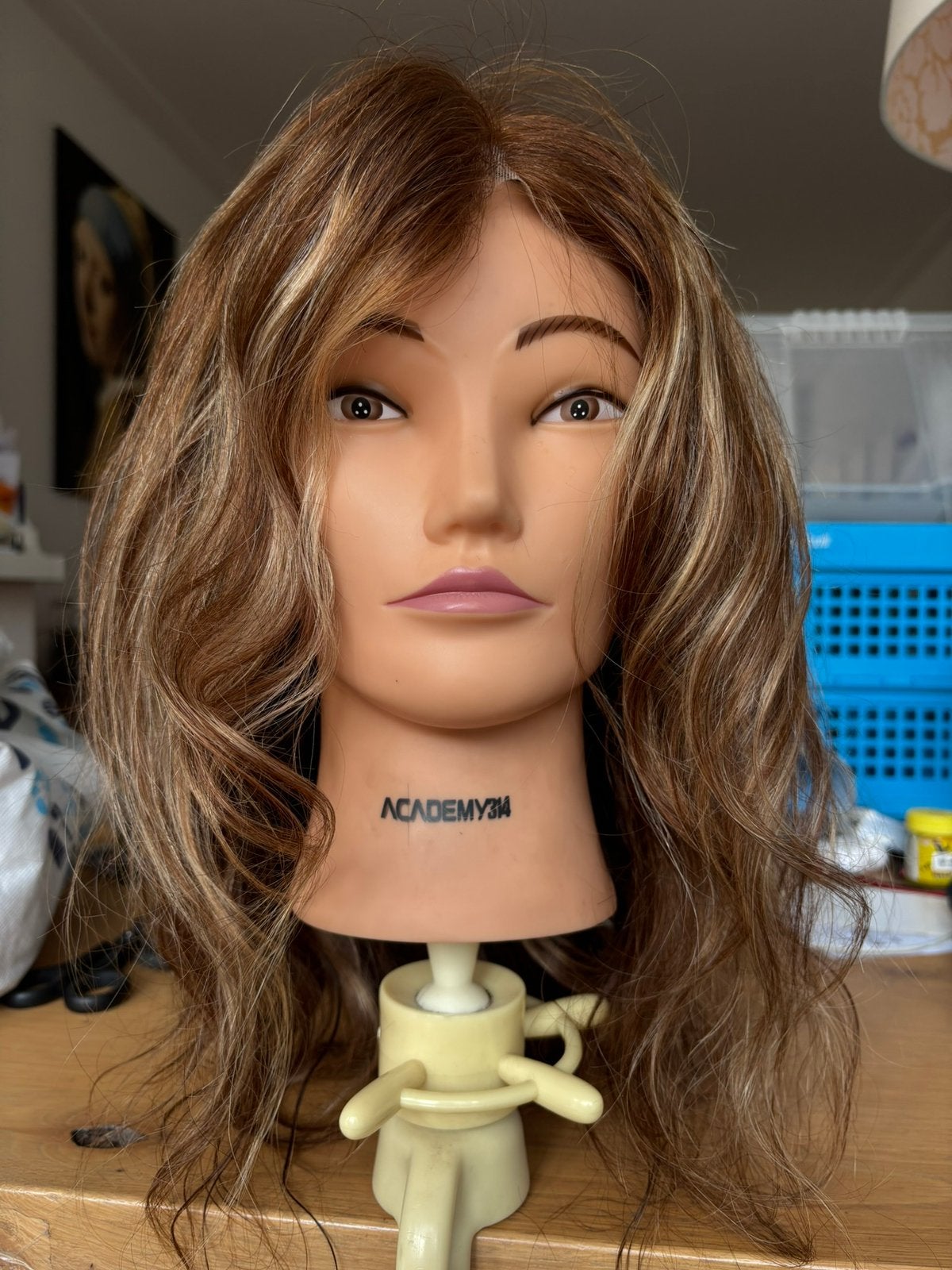 Human hair haarwerk, nieuw, maat M, lace front, Ophalen of Verzenden, Nieuw, Pruik of Haarverlenging