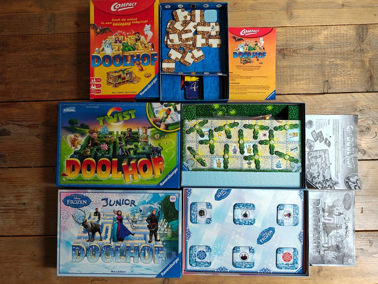 5 X Doolhof., Ophalen of Verzenden, Ravensburger., Ravensburger., Ravensburger.