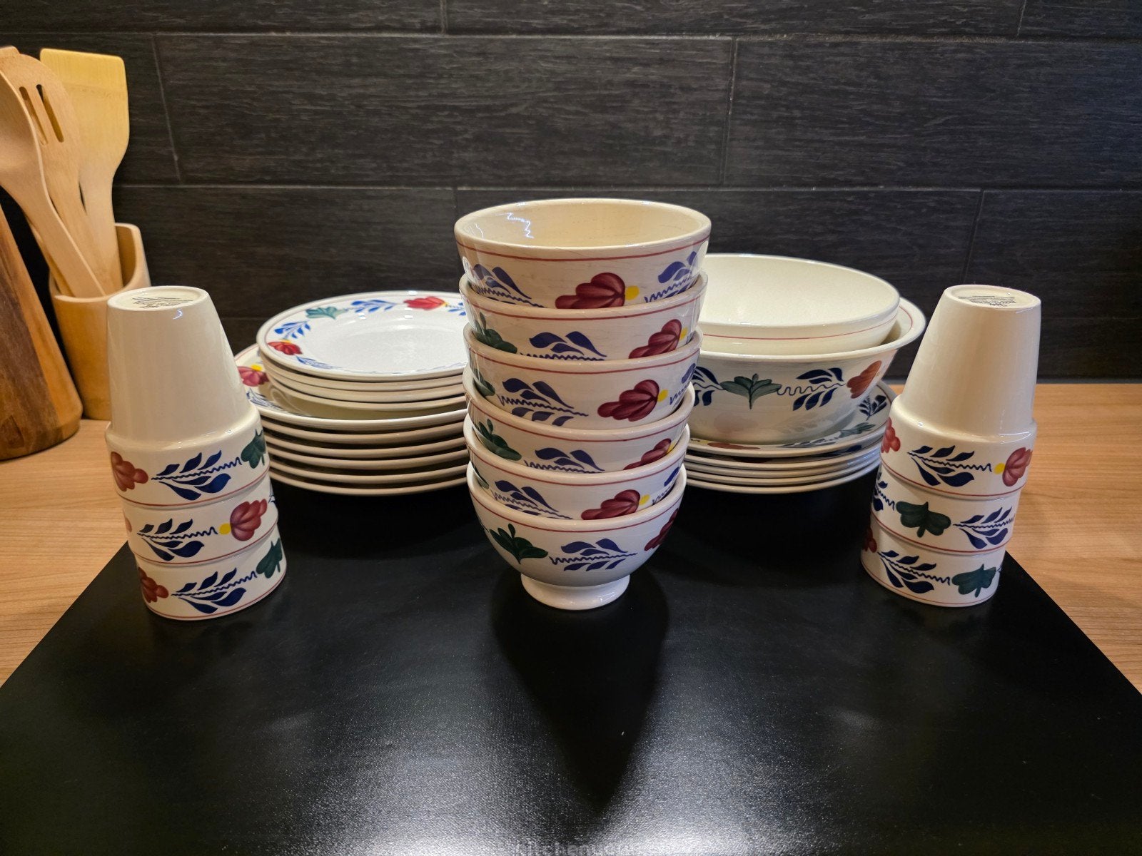 Royal Boch Boerenbont servies, Ophalen, Gebruikt, Keramiek, Landelijk/Boerenbont