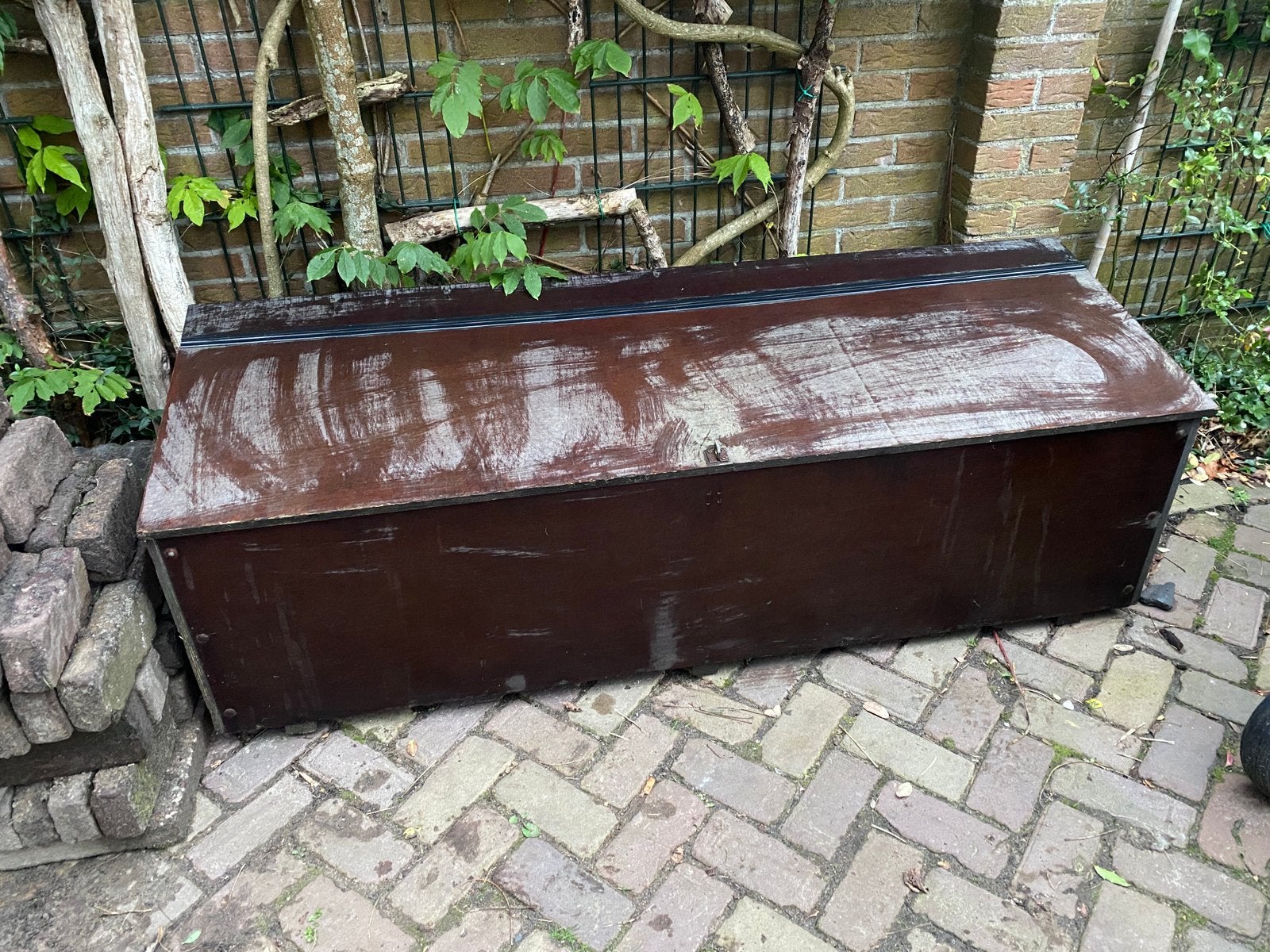 Mooie grote opbergkist, Ophalen, Gebruikt, Hout, Overige typen